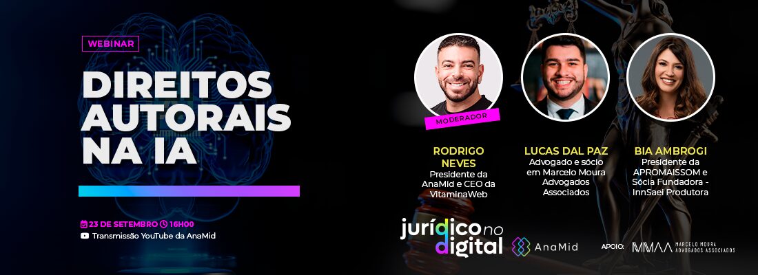 Webinar: Direitos Autorais na IA