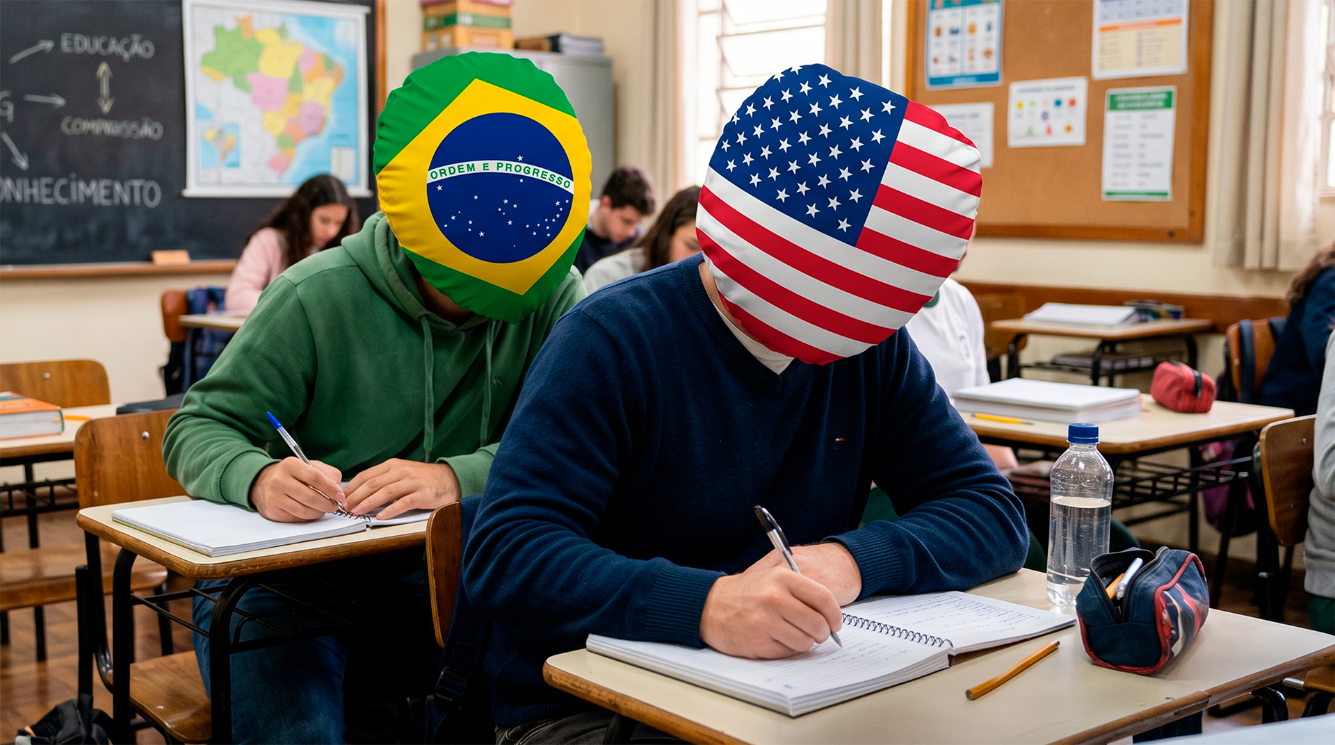 Brasil copiando o EUA