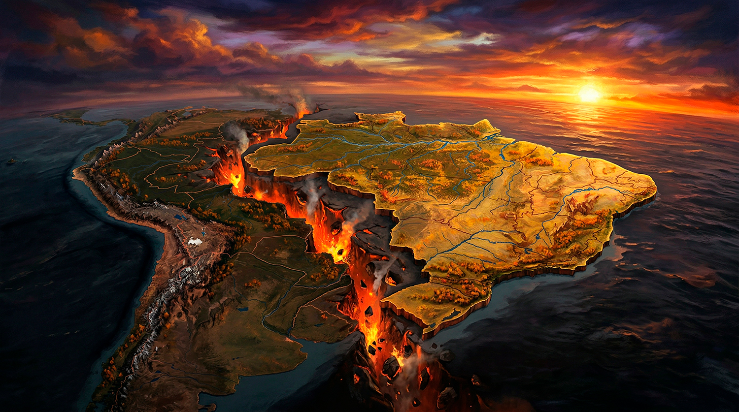 Brasil isolado da América Latina