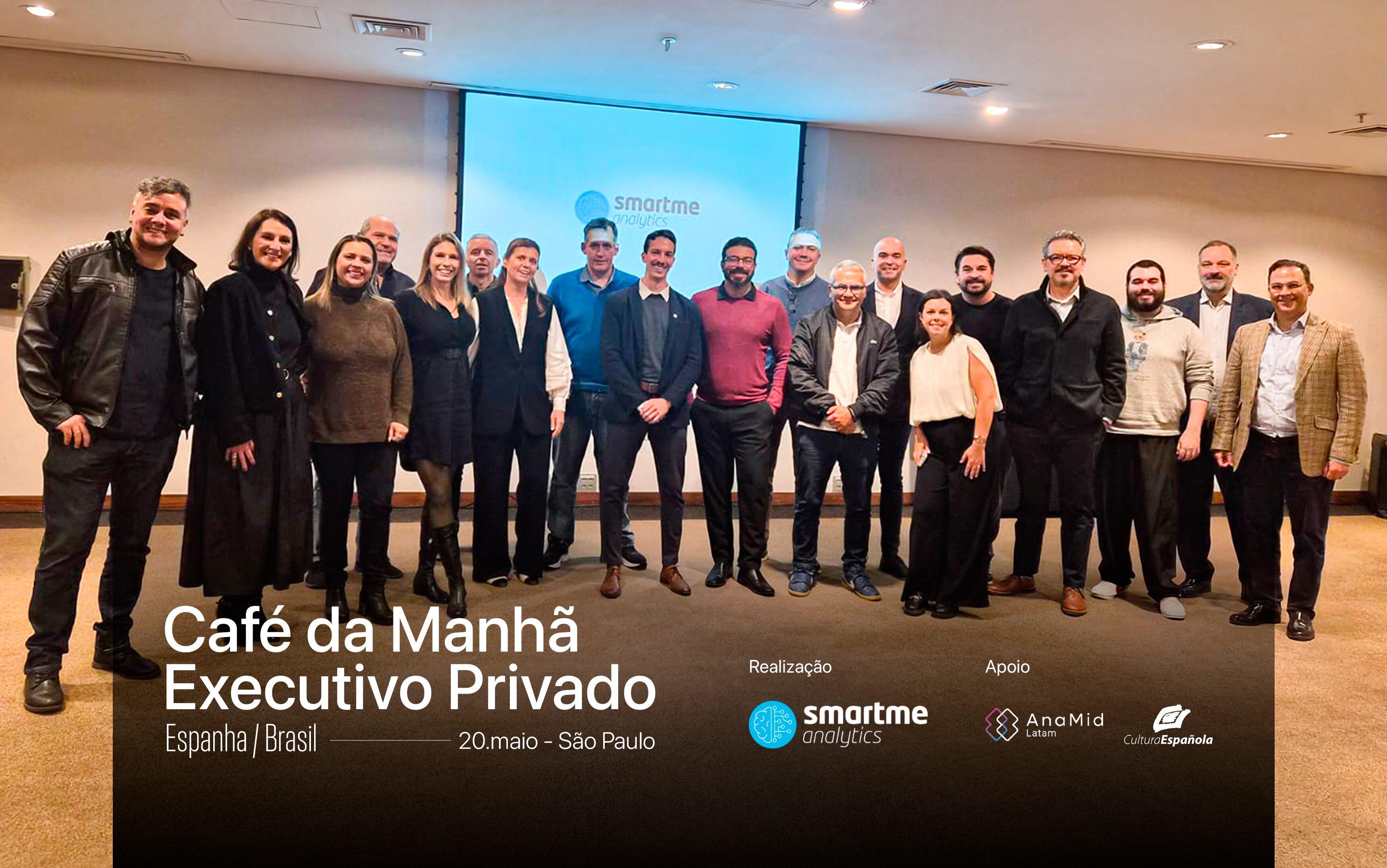 Café da Manhã Executivo Privado da Smartme em São Paulo
